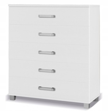 Komoda 100cm 5 szuflad biały mat system X20
