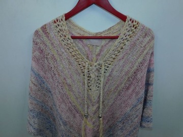 Zadig&Voltaire Iris top damski poncho M L