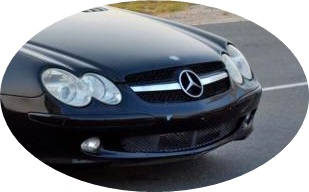 MERCEDES SL R230 GRILL ATRAPA CHŁODNICY