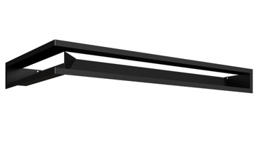 УГОЛ ЛЮФТ СЕТКА 400х800х90 черный правый