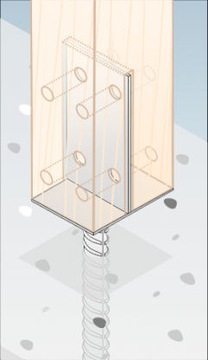 ОСНОВАНИЕ ДЛЯ КИРПИЧА 70мм ДЛЯ БЕТОНА типа Т