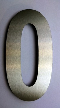 Numer cyfra na dom wys. 20 cm, literka 15cm Arial