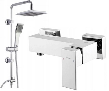 OMNIRES FRESH BATERIA PRYSZNICOWA + DESZCZOWNICA