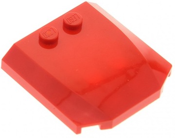 14178 LEGO 45677 4193074 4567721 - maska dach 4x4 - czerwony - 1szt