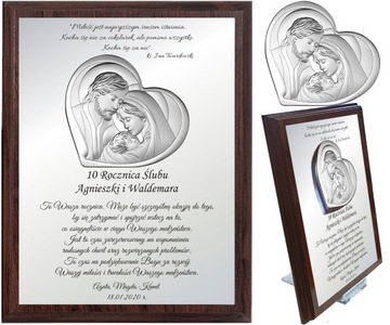 PREZENT na ROCZNICA ŚLUBU JUBILEUSZ 25 40 45 50