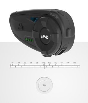 ИНТЕРКОМ EJEAS Q20 МОТОЦИКЛ ИНТЕРКОМ FM-РАДИО