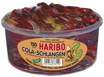 HARIBO Cola-Schlangen Żelki Owocowe 150 szt. 78519