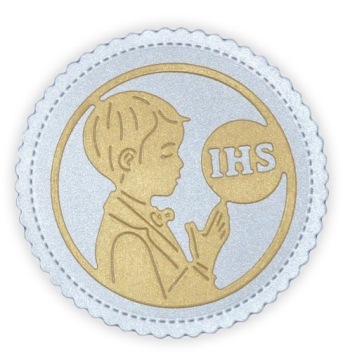 СКРАПКИ Принимающая сторона Святого Причастия IHS
