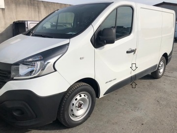 RENAULT TRAFIC III NV300 VIVARO B LIŠTA LEVÝ ZADNÍ
