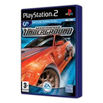 Gra NEED FOR SPEED UNDERGROUND Sony PlayStation 2 (PS2) (eng) (3i)