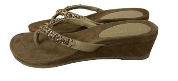 Сандалии Lazamani, размер 38, бежевые.