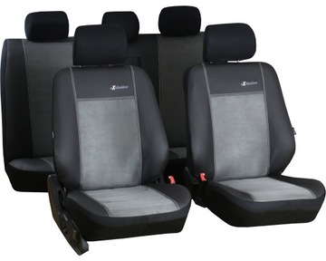POKROWCE MIAROWE ALICANTE NA FOTELE do VW T5 9m