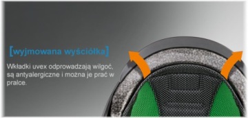 UVEX hlmt 300 козырек 60-61 шлем со стеклом + чехол
