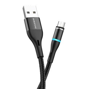 KABEL MAGNETYCZNY MICRO USB 2,4A BOROFONE