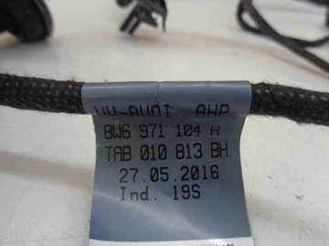 A4 B9 INSTALACE ČIDEL SVAZEK PDC 8W6971104H