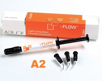 I-DENTAL PŁYNNY KOMPOZYT NANO ŚWIATŁOUTW. FLOW A2