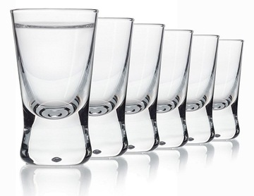 Kieliszki do wódki X 25 ml BASIC 6 sztuk KROSNO