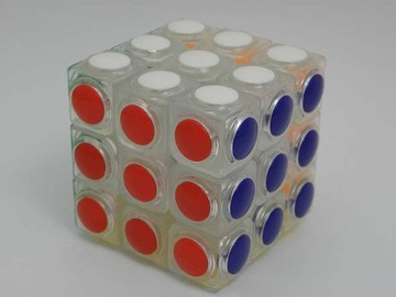 Kostka logiczna 3x3x3 - LENTILKOWA