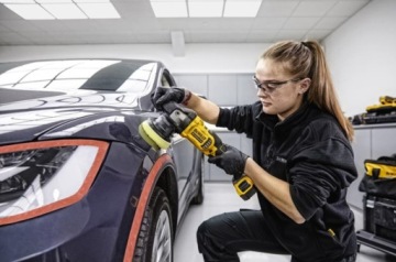 Полировальная машина 18В 180мм корпус M14 DeWALT
