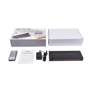 Przełącznik Switcher 4K HDMI 4x1 z audio SPDIF ARC