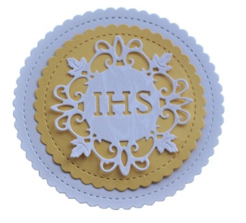 Салфетка SCRAPTS Holy Communion Host IHS