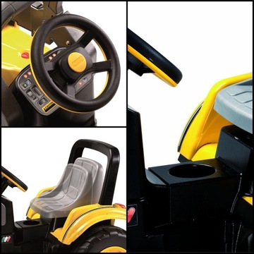 ЭКСКАВАТОР PEG PEREGO MAXI БОЛЬШОЙ ПЕДАЛЬНЫЙ ЭКСКАВАТОР