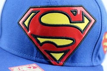 Czapka z daszkiem męska młodzieżowa Superman DC-Comics 55-60cm SNAPBACK