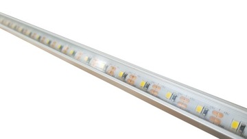 Drążek ubraniowy z LED rura ubraniowa szer 1158 mm