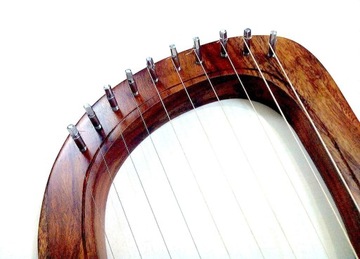 AJW LYRE HARP 10 струн из палисандра НОВИНКА для Великобритании