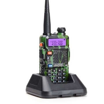 Baofeng UV-5R HTQ ЖЕСТКИЙ РАДИОТЕЛЕФОН РАЦИЯ СКАНЕР КАМУФЛЯЖ