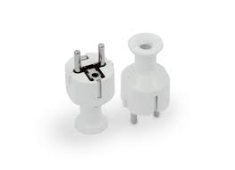 wtyczka WT-40 biała PROSTA 16A