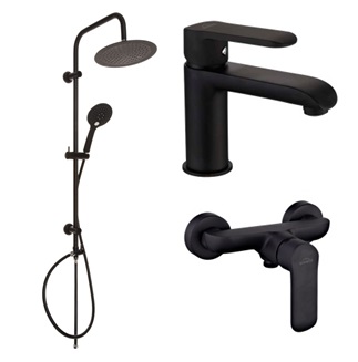 INVENA DARK SET + SIROS BLACK ДУШ ФАКТЕР