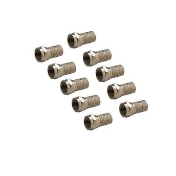 Złącze antenowe wtyk F 7mm 10szt