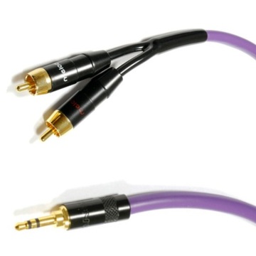 MELODIKA MDMJ2R200 PURPLE RAIN STEREO MINI JACK КАБЕЛЬ 3,5–2 RCA CINCH 20 м