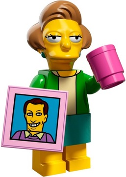 LEGO MINIFIGURES SERIA THE SIMPSONS 2 FIGURKA EDNA 71009