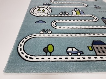 Ковер DIAMOND 3D, 200х290, узор мятный уличный