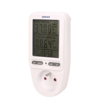 КАЛЬКУЛЯТОР ВАТТМЕТРА ORNO С ЖК-дисплеем OR-WAT-435