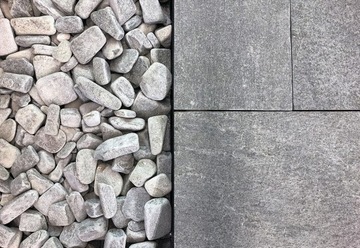 СЕРЫЙ ГАЛОЧКА Камень для сада 1 кг.