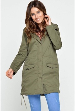 VERO MODA r.S Płaszcz damski Parka 10169330