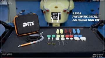 Polerka pneumatyczna detailngowa zestaw 29 elem.