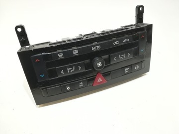 PANEL KLIMATYZACJI NAWIEWU PEUGEOT 407 CZARNY