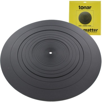 SLIPMATA MATA GUMA DO GRAMOFONU TONAR RUBBER 3mm