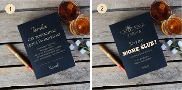 ПОДАРОЧНЫЙ БЛОК-приглашение ДЛЯ свидетеля на свадьбе