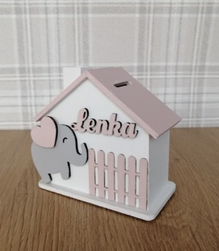 КОПИЛКА с именем КРЕЩЕНИЕ ГОДИЧНЫЙ ДЕНЬ РОЖДЕНИЯ