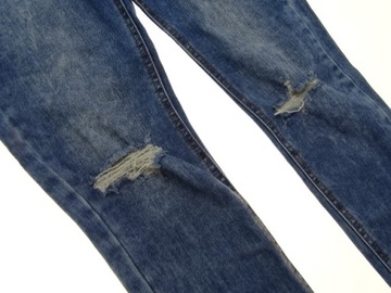 54__RESERVED__spodnie damskie JEANS dziury__38 M