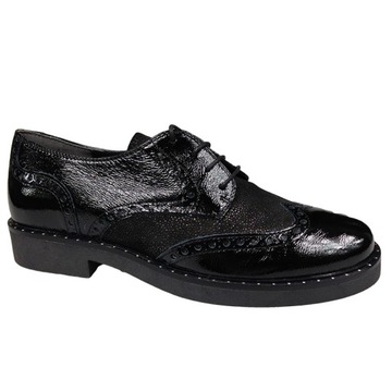 Półbuty Venezia 142600 czarny obniżka R: 40