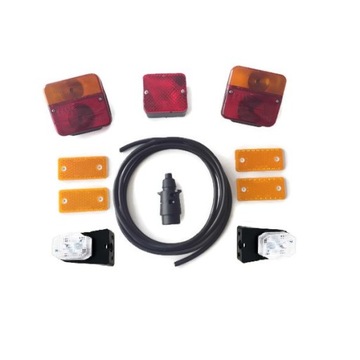 ZESTAW LAMP DO PRZYCZEPKI MEGA KOMPLET MD-002 KPL!
