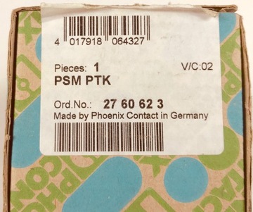 PHOENIX CONTACT PSM PTK 2760623 ДИСТРИБЬЮТОР