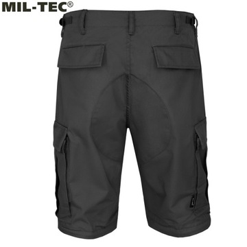 Трекинговые БРЮКИ BDU 2в1 на молнии, черные, L