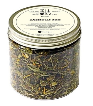 Najlepsza liściasta herbata biała sypana CHILLOUT TEA Cup&You mango 60g